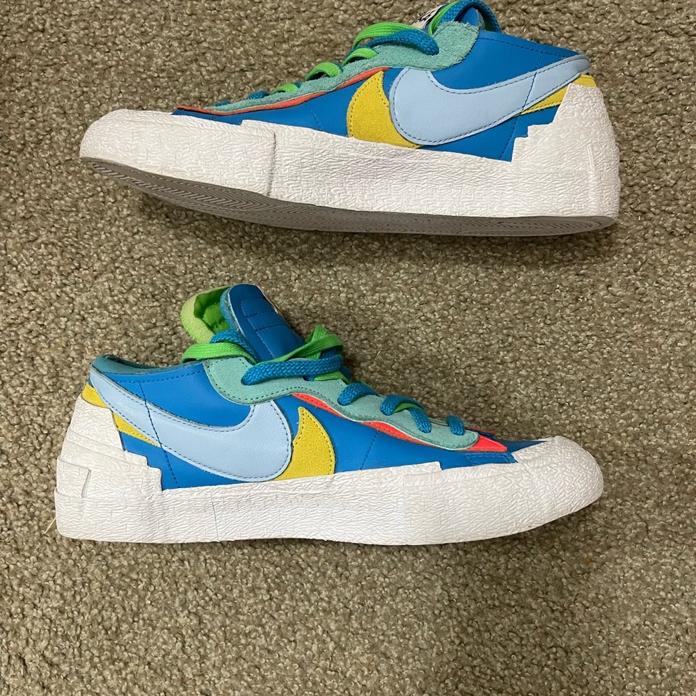 Sz 11 / Kaws X Sacai X Blazer Low 'Neptune Blue'